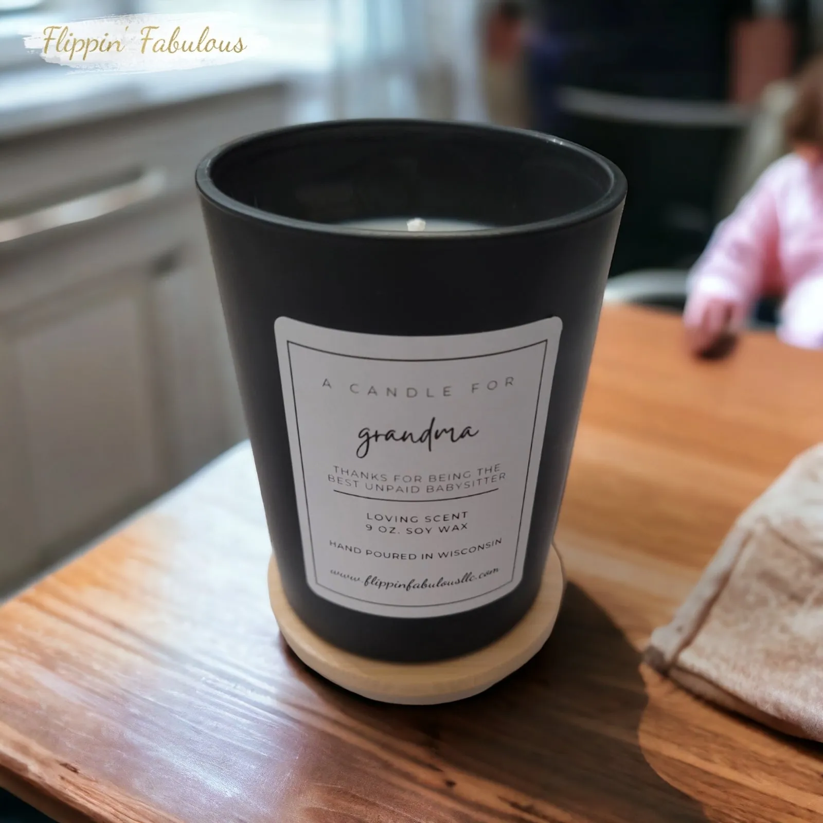 A Candle For Grandma Soy Wax Candle-Multiple Sizes Available