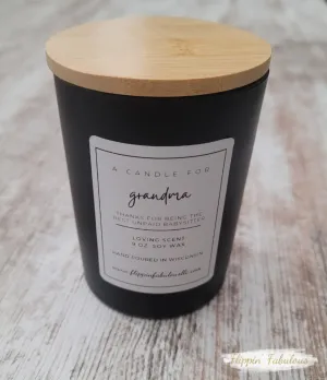 A Candle For Grandma Soy Wax Candle-Multiple Sizes Available