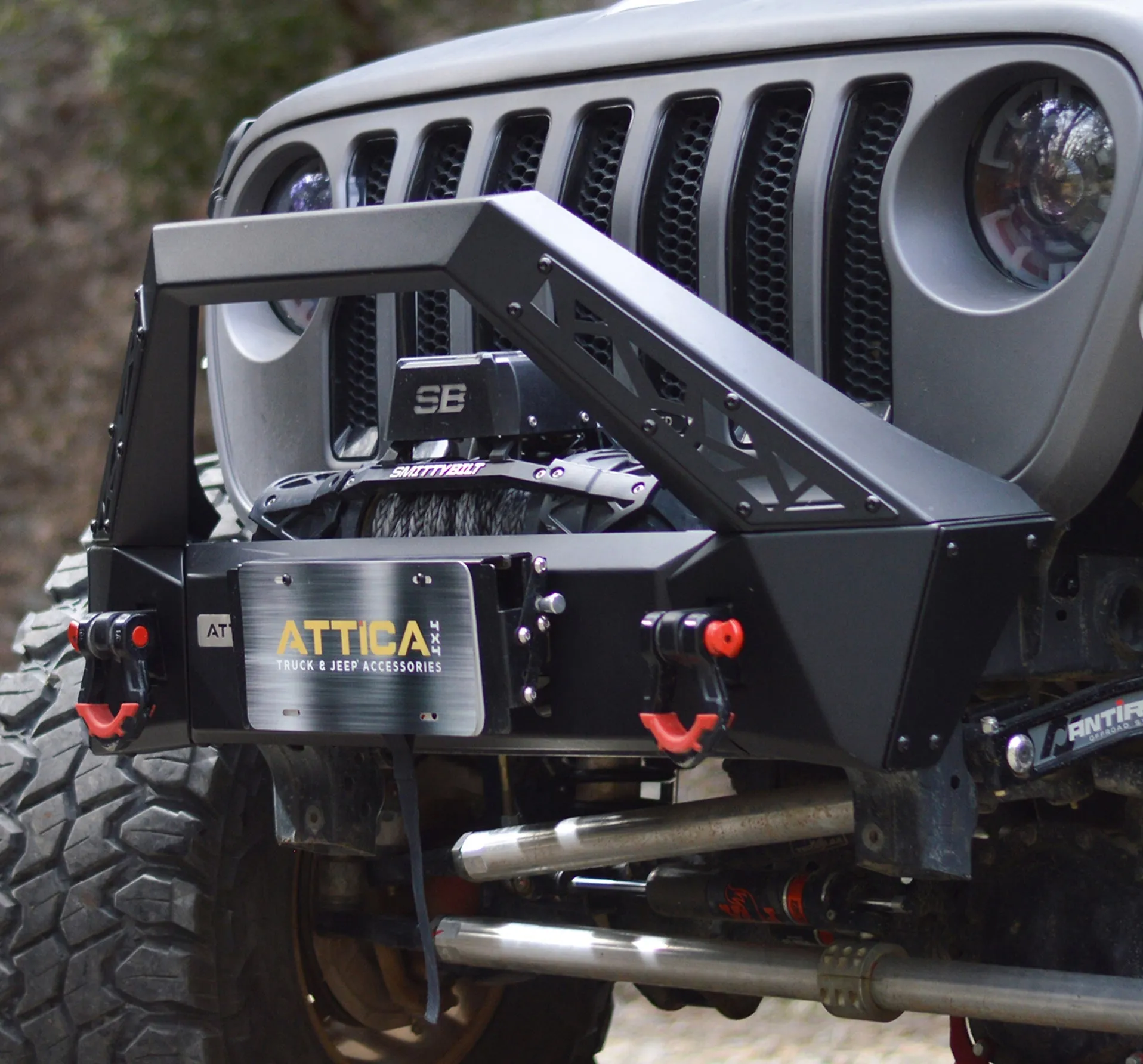 ATTICA 4x4 | Jeep Wrangler JL 2018-2023 Terra Series Front Bumper
