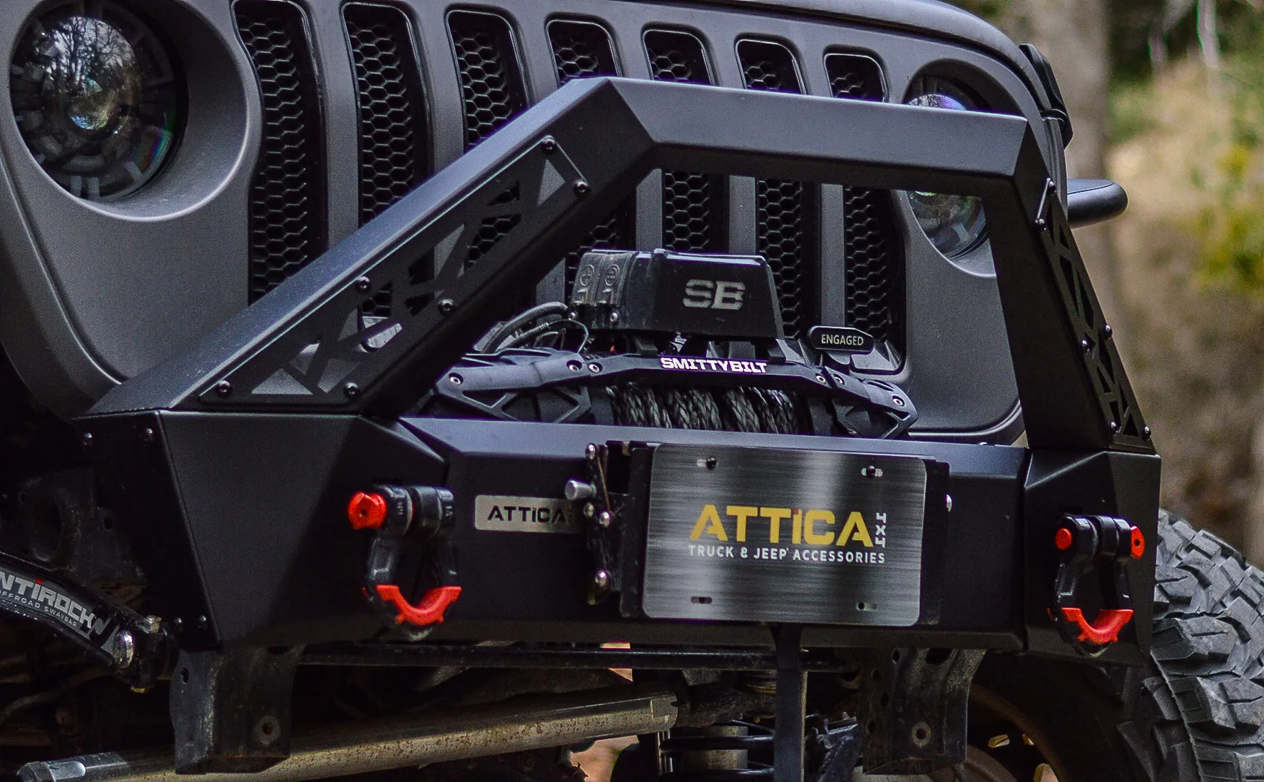 ATTICA 4x4 | Jeep Wrangler JL 2018-2023 Terra Series Front Bumper