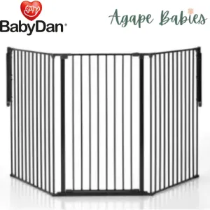 Baby Dan Pet FlexTM L Extra Tall (Black) by Scandinavian Pet Design