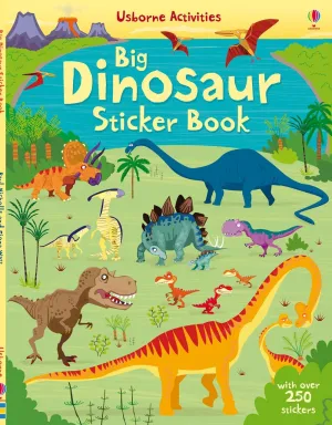 Big Dinosaur Sticker Activity Book - Usborne