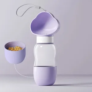 Cat Water Bottle Portable Feeder