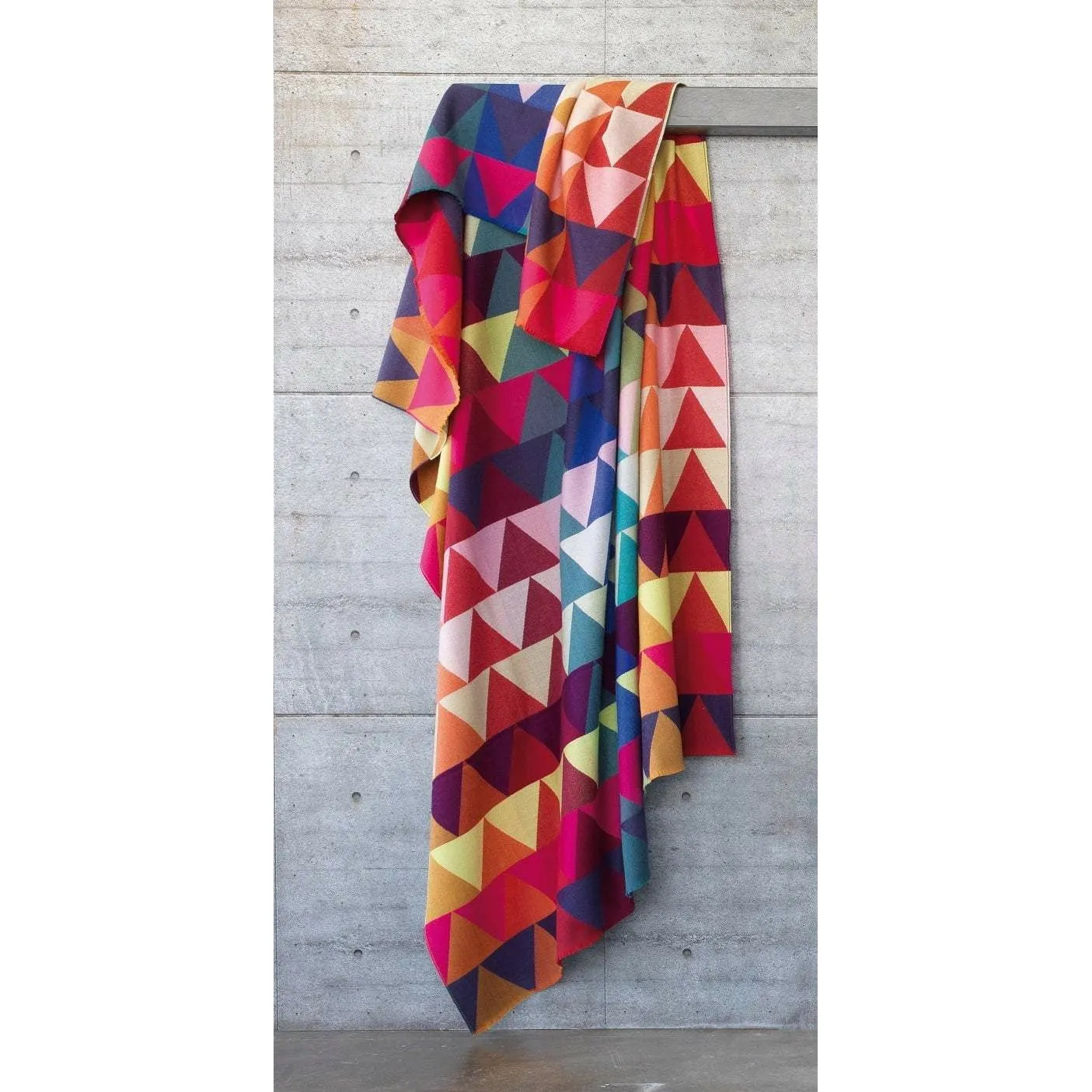 Colourful Soft Lambswool Mexico Bed Throw (200cm x 150cm)