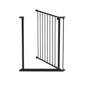 DogSpace Gate section for ROCKY extra tall multi expandable Pet gate, black