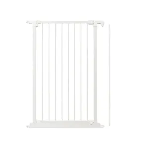 DogSpace Gate section for Rocky extra tall multi expandable Pet gate, white