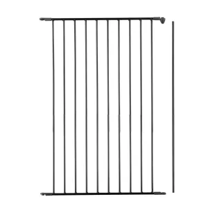 DogSpace Rocky Extra Tall Room Divider Pet Gate Black Extension