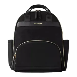 Envi-Luxe Eco Diaper Bag Backpack - Black