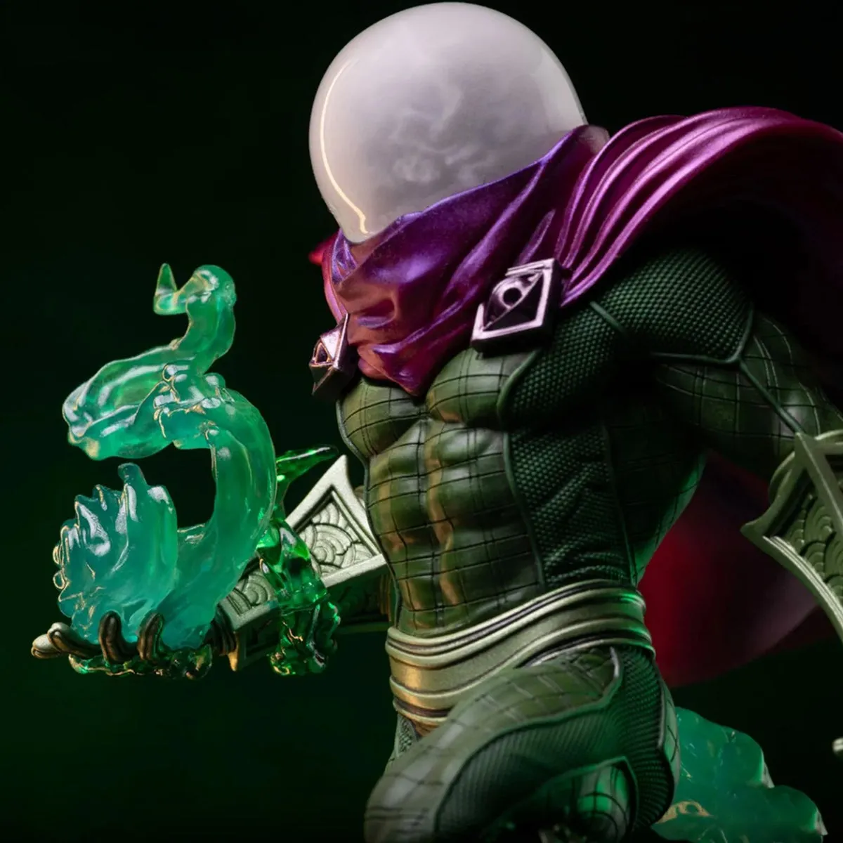 HiPlay Iron Studios Figurine, Spider-man vs Villains: Mysterio, Deluxe Edition