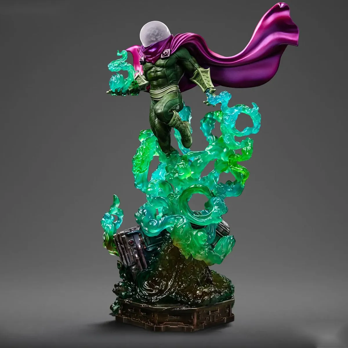 HiPlay Iron Studios Figurine, Spider-man vs Villains: Mysterio, Deluxe Edition