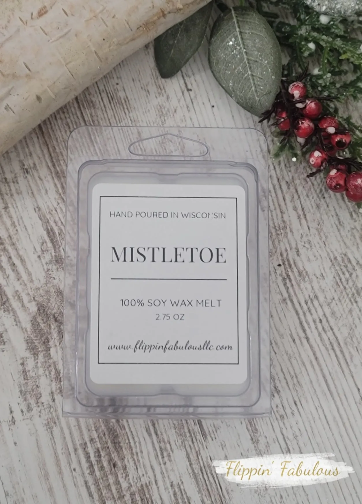 Mistletoe Soy Wax Candle-Multiple Sizes Available