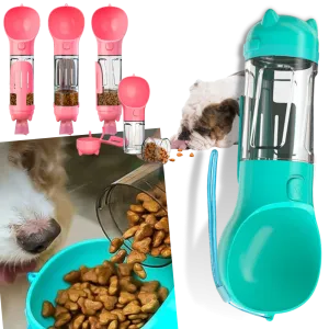 Portable Pet Feeder & Water Bottle