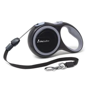 Retractable Cord Dog Lead - Grey 5M - 25KG