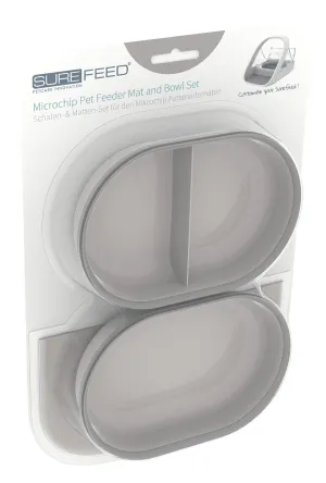 SureFeed Microchip Feeder Mat and Bowl Set