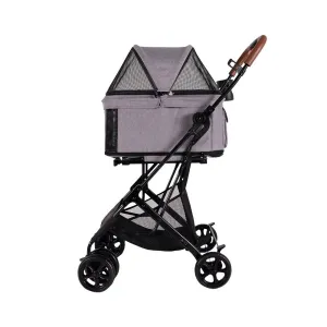 Travois Tri-fold Pet Travel System – Nimbus Gray